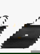 Sicily Medium Dauphine Leather Top Handle Bag Dolce & Gabbana