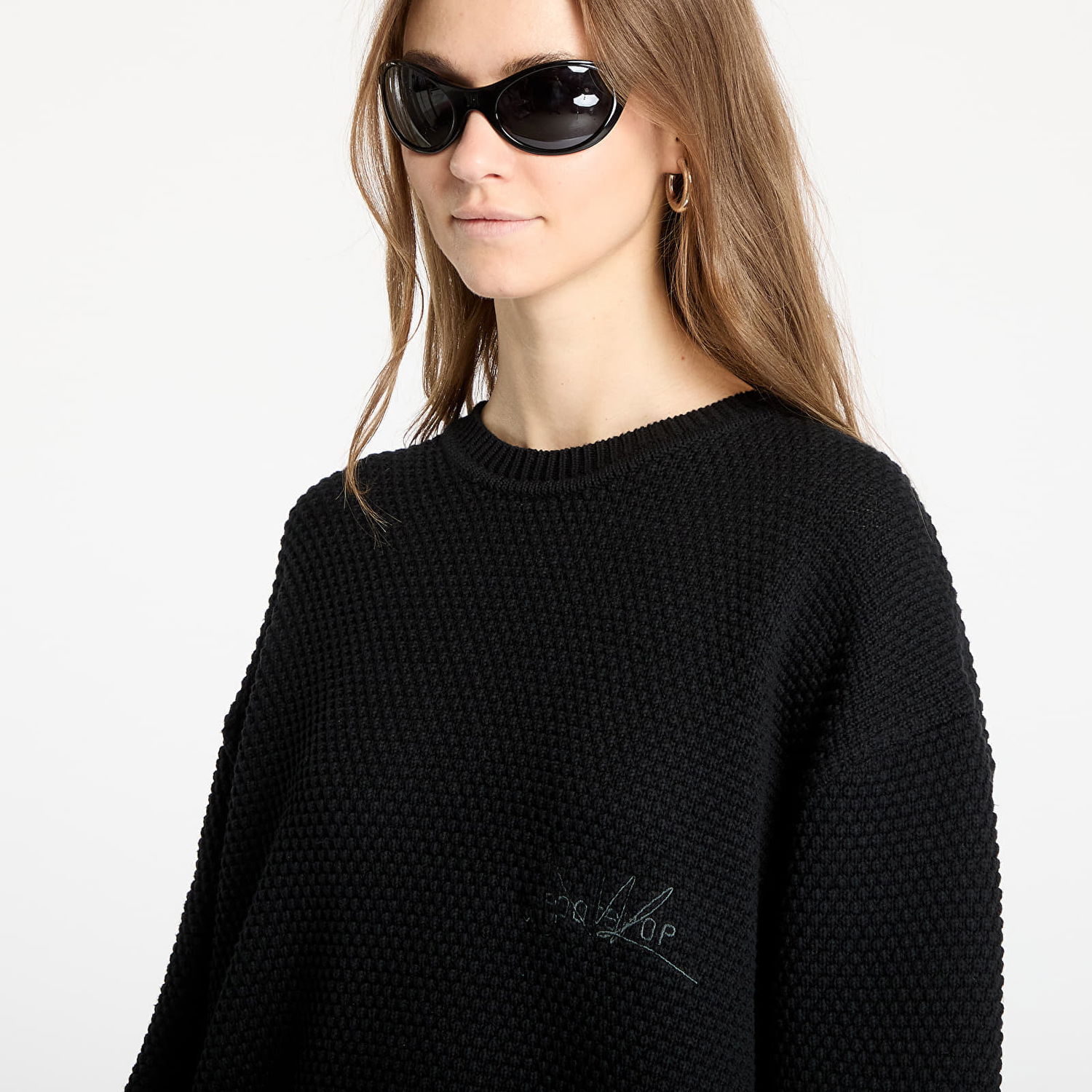 Пуловер Footshop FTSHP Everyday Sweater Черно | FTSHP_449, 1