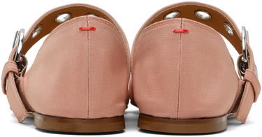 Грижа за обувките Aeyde Aeyde Uma Eyelet Ballerina Flats Розово | A11-FL-RKLS08FL159-SS25-1018-069, 1