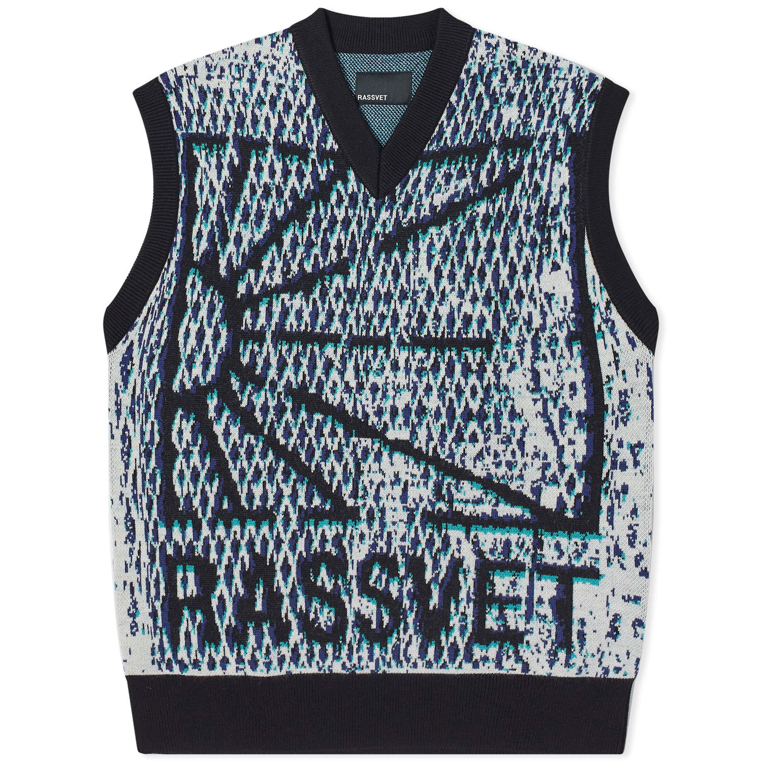 Жилетка PACCBET Mesh Camo Knitted Сиво | PACC14N005-BLK, 0