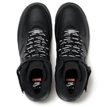 Кецове и обувки Nike Air Force 1 Mid "Supreme Black" Черно | FZ8784-001, 2