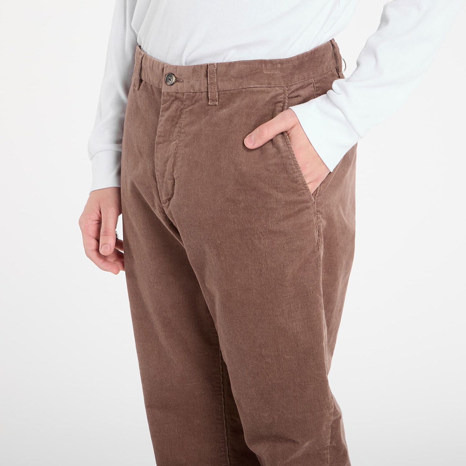 Панталони Tommy Hilfiger Denton Corduroy Pants Кафяво | MW0MW40267 0F7, 1