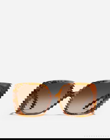 Слънчеви очила Dolce & Gabbana Dg Allure Leopard Print Acetate Square Framed Gradient Lens Sunglasses Кафяво | VG4475VP0139V000, 0