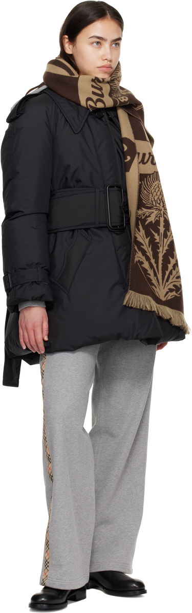 Шал Burberry Thistle Shield Wool Scarf Многоцветен | 8117699, 2