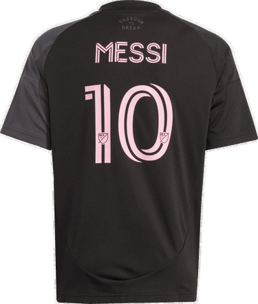 Фланелка adidas Performance Inter Miami CF 25/26 Messi Youth Away Jersey Черно | JI6820, 1