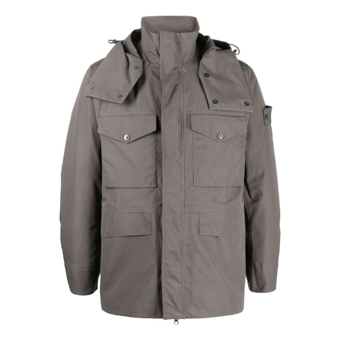 Парка Stone Island Detachable Hooded Down Jacket Сиво | 7715437F1-V0067, 0