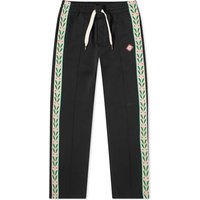 Спортни панталони Casablanca Casablanca Laurel Tape Panelled Sweatpants Черно | MPS24-JTR-051-01, 1