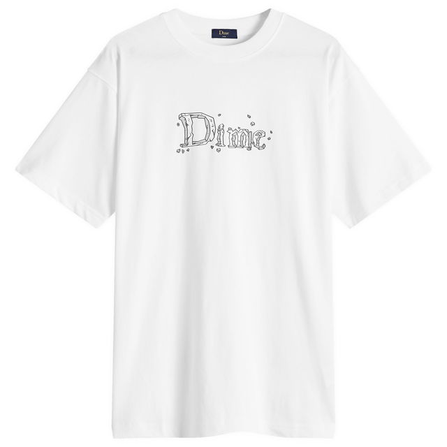 Classic Stone Logo T-Shirt White Medium