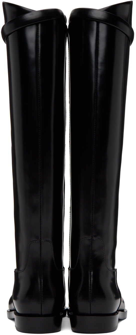 Облекло TOTEME TOTEME 'The Riding' Knee-High Boots Черно | 211-901-825, 1