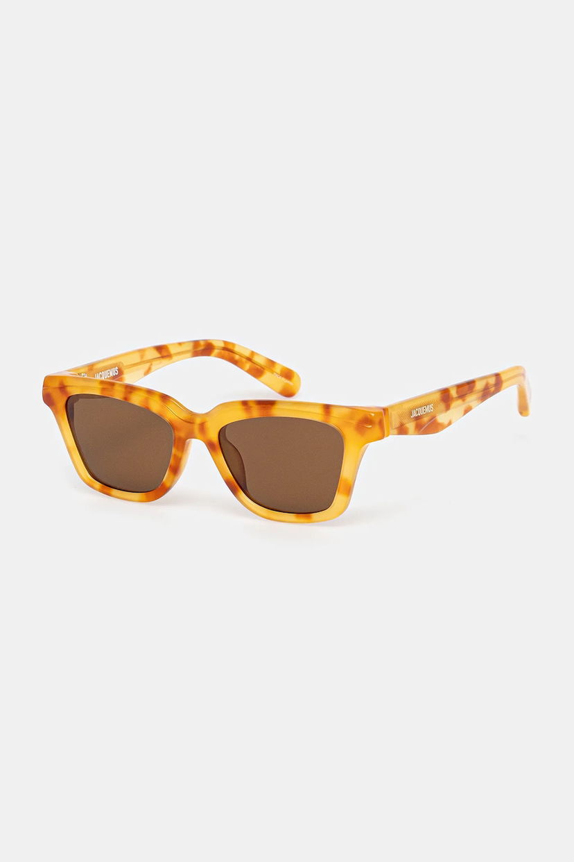 Слънчеви очила Jacquemus Jacquemus Carre Sunglasses Жълто | JAC109C4SUN