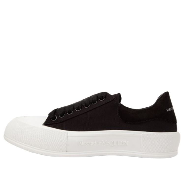Кецове и обувки Alexander McQueen Deck Plimsoll Черно | 707680W4MV71070, 0