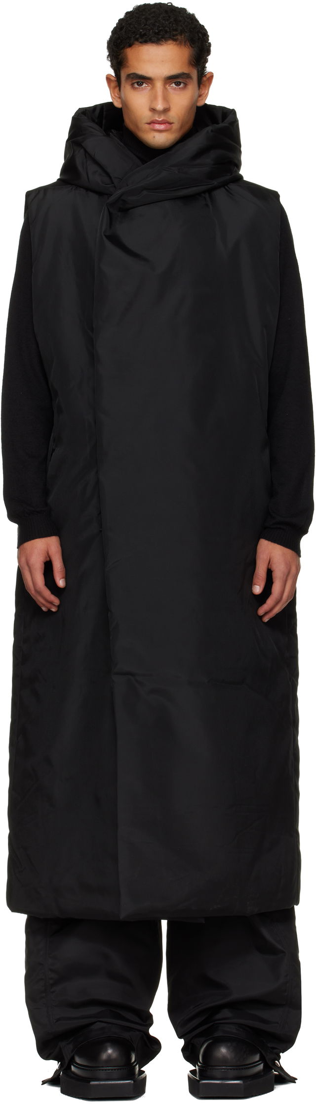 Rick Owens DRKSHDW Concordians Hooded Vest