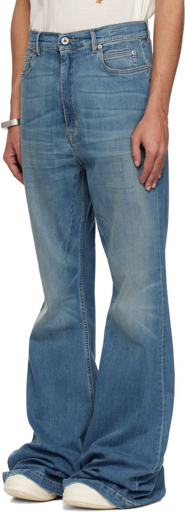 Дънки Rick Owens Rick Owens DRKSHDW Hollywood Bolan Bootcut Jeans Синьо | DU01E3365 SDWB, 3