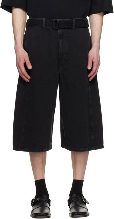 Къси панталони LEMAIRE Lemaire Twisted Denim Shorts Черно | PA1107 LD1023, 0