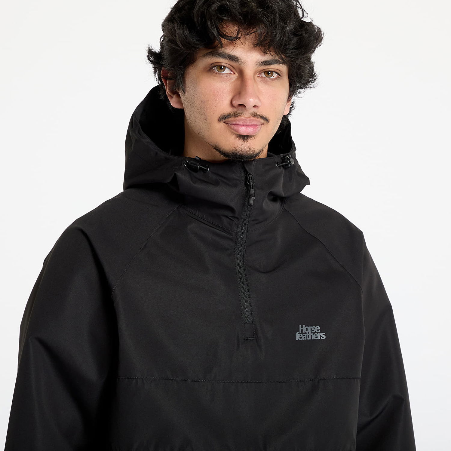 Ветровка Horsefeathers Horsefeathers Landon Anorak Jacket Черно | TM064B, 1