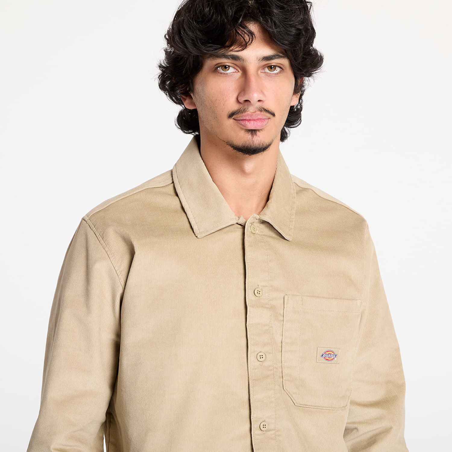 Риза Dickies Corduroy Shirt Man Khaki Зелено | 0A8652, 1