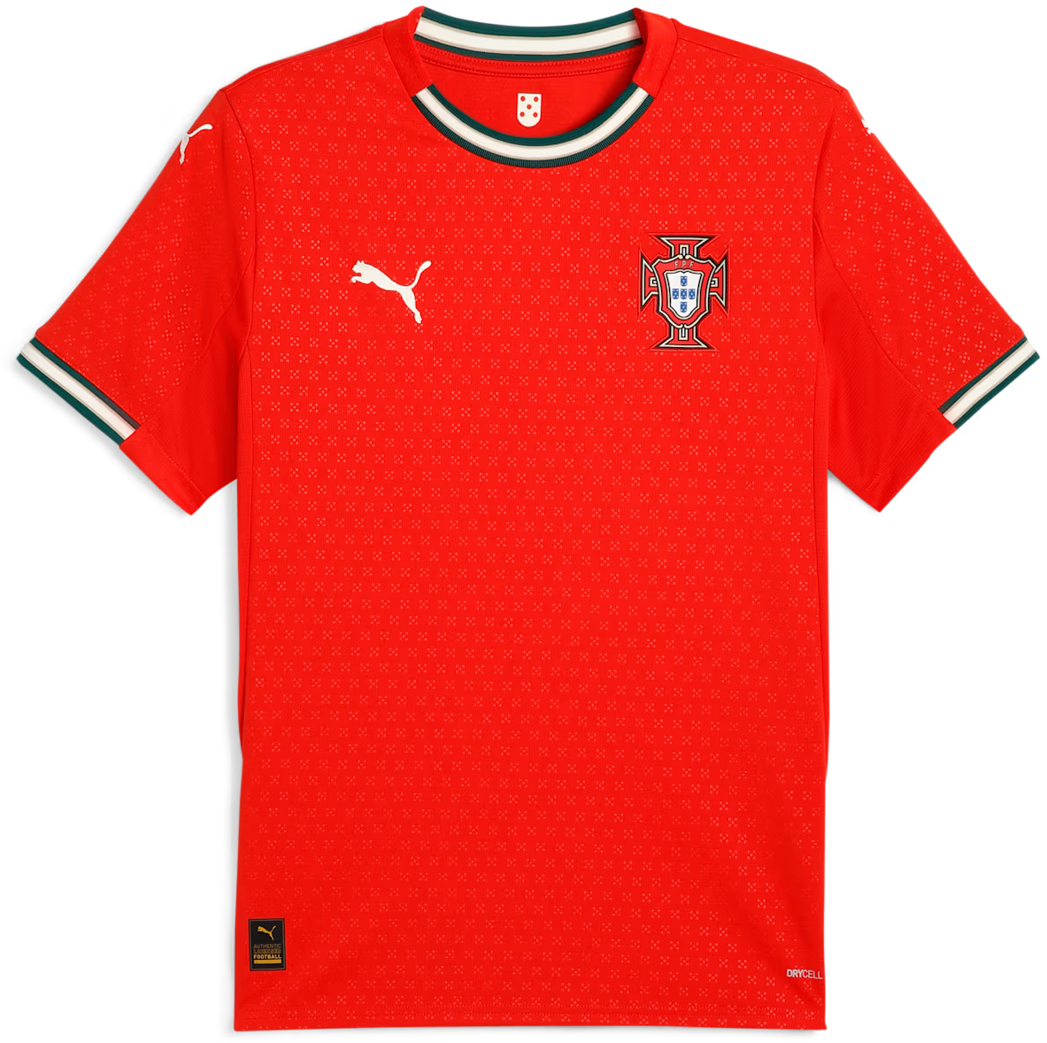 Фланелка Puma Portugal 2025 Home Jersey Червено | 779190-01, 0