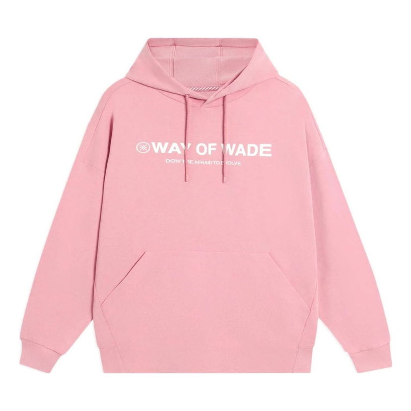 Суитчър Li-Ning Way Of Wade Graphic Hoodie Розово | AWDS809-6