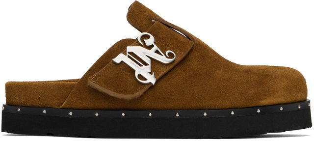Palm Angels Studded 'PA' Mules