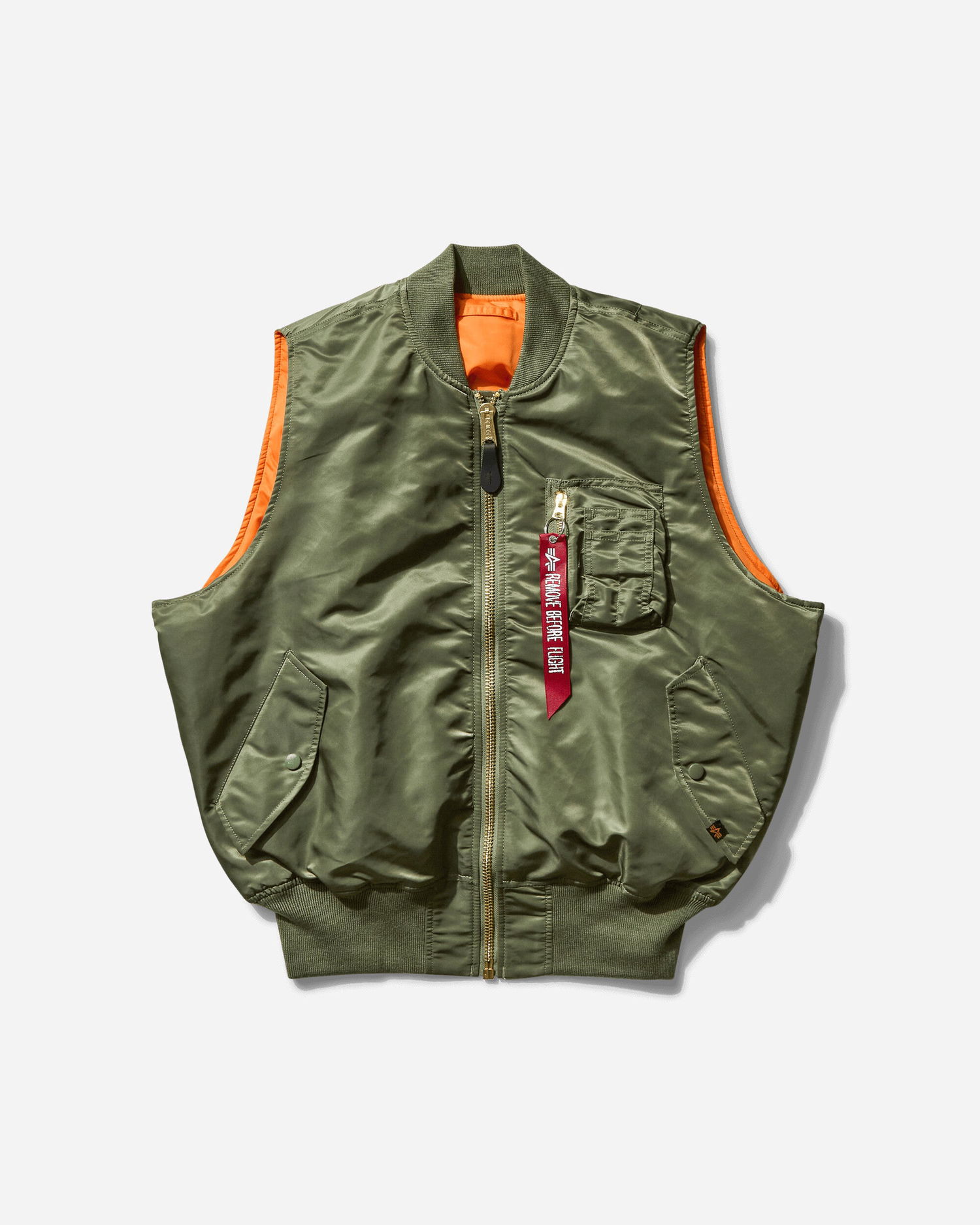 Жилетка Alpha Industries MA-1 Heritage Vest Зелено | X156146 01, 0