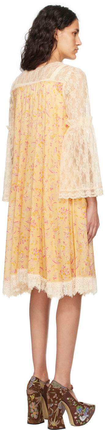 Pокля Anna Sui Lace Midi Dress Оранжево
 | 324C31, 2