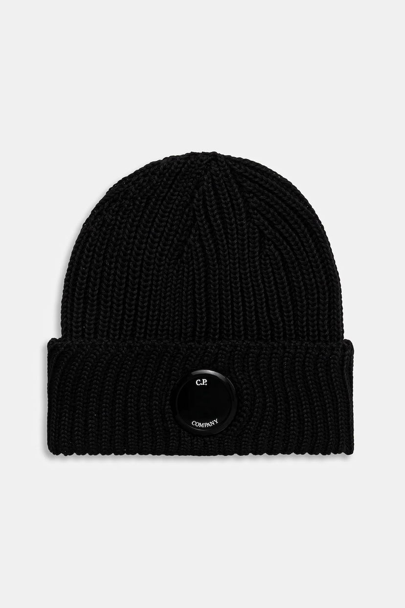 Шапка C.P. Company C.P. Company Wool Beanie Черно | RFCMAC739A005509A