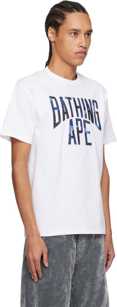 Тениска BAPE Color Camo 'Bathing Ape' T-Shirt Бяло | 001TEK801023M, 1