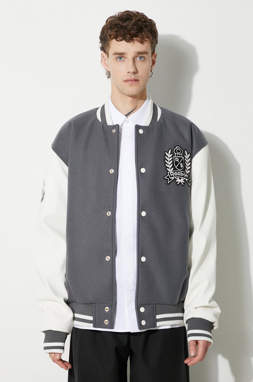 Яке бомбър Reebok Jacket Сиво | HS7142, 0