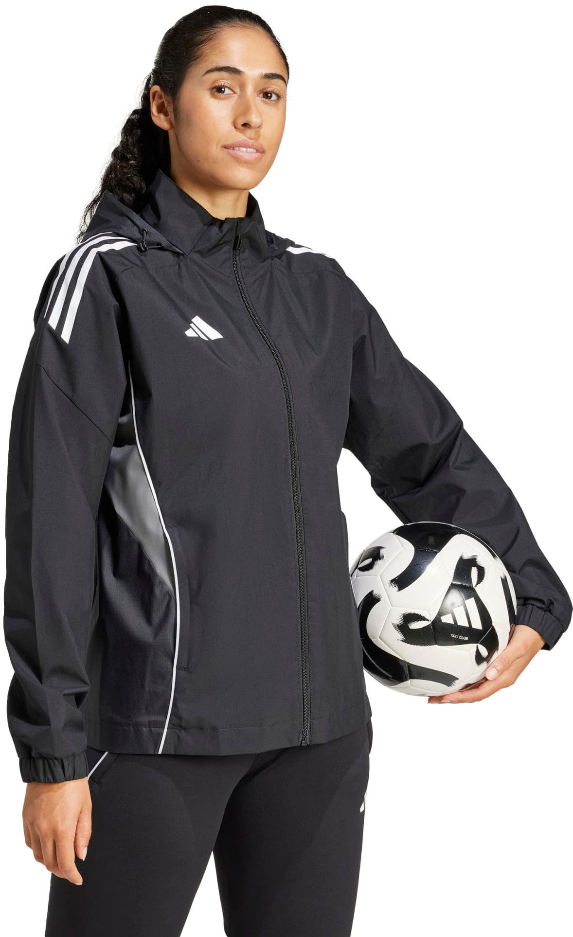 Ветровка adidas Originals adidas TIRO25C Hooded Jacket Черно | iw0454, 1