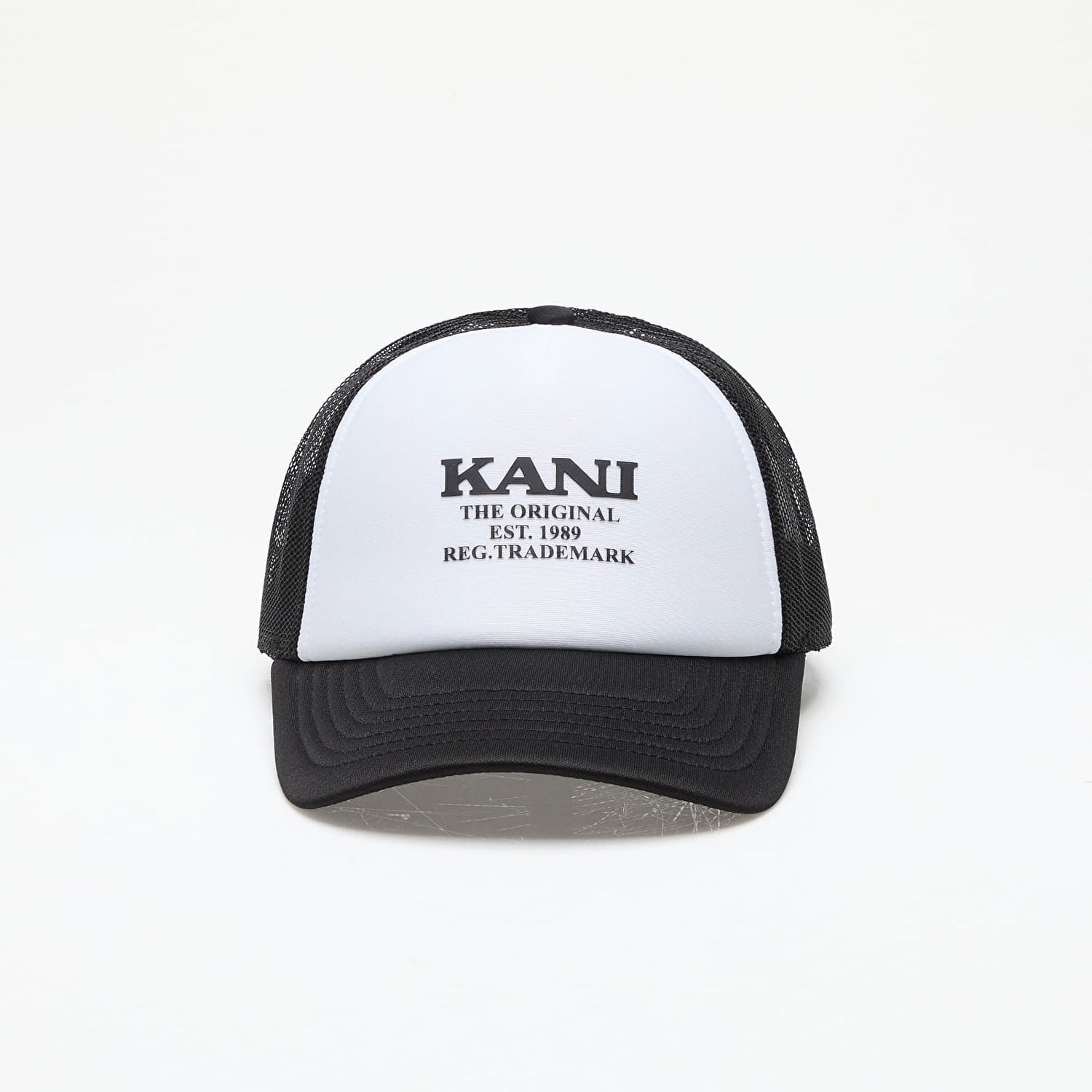 Шапка с козирка Karl Kani Cap Retro OS Logo Trucker Cap Black Черно | KA241-014-1, 0