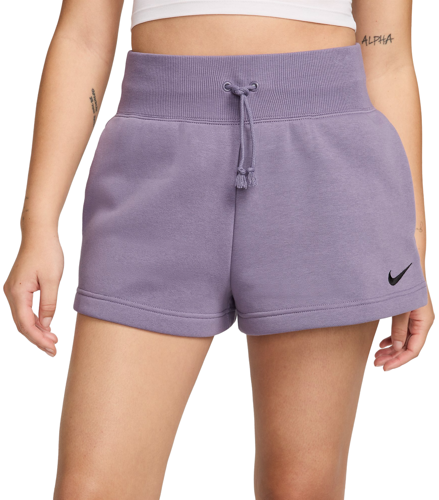 Къси панталони Nike W NSW PHNX FLC HR SHORT Лилаво | fd1409-509, 0