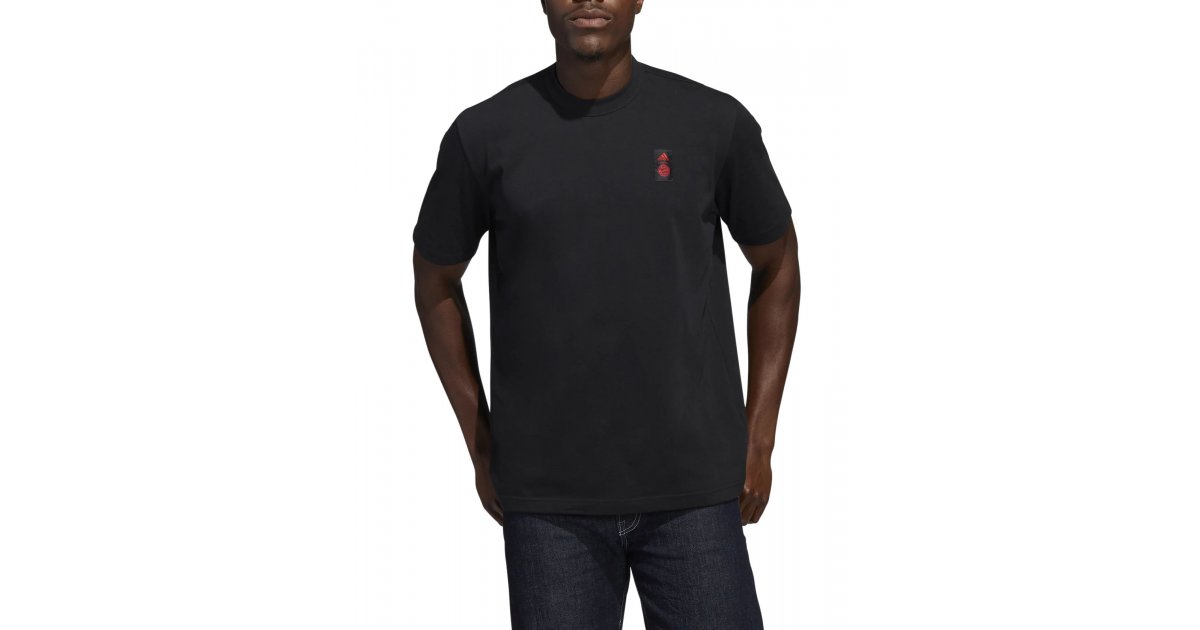 Тениска adidas Originals FC Bayern DNA Lifestyle Black T-Shirt Черно | hf1354, 1