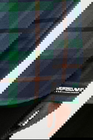 Риза AAPE by A Bathing Ape Main Long Sleeve Regular Fit Classic Collar Flannel Plaid Shirt Многоцветен | AAPSTM8504XXN, 4