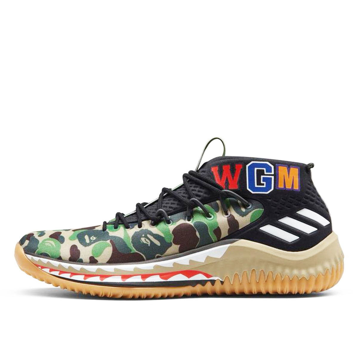 Кецове и обувки adidas Originals Dame 4 A Bathing Ape Camo Многоцветен | AP9974, 1