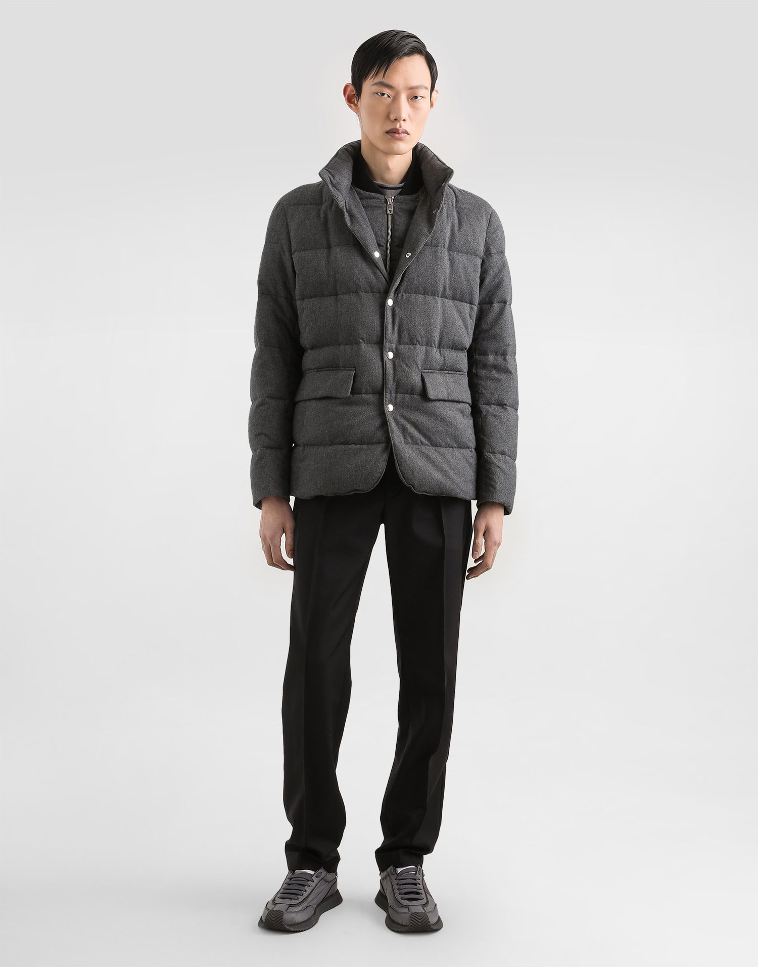 Пухо яке Dolce & Gabbana Dolce & Gabbana Padded Jacket Сиво | G9BSNTFU5YAS8291, 1