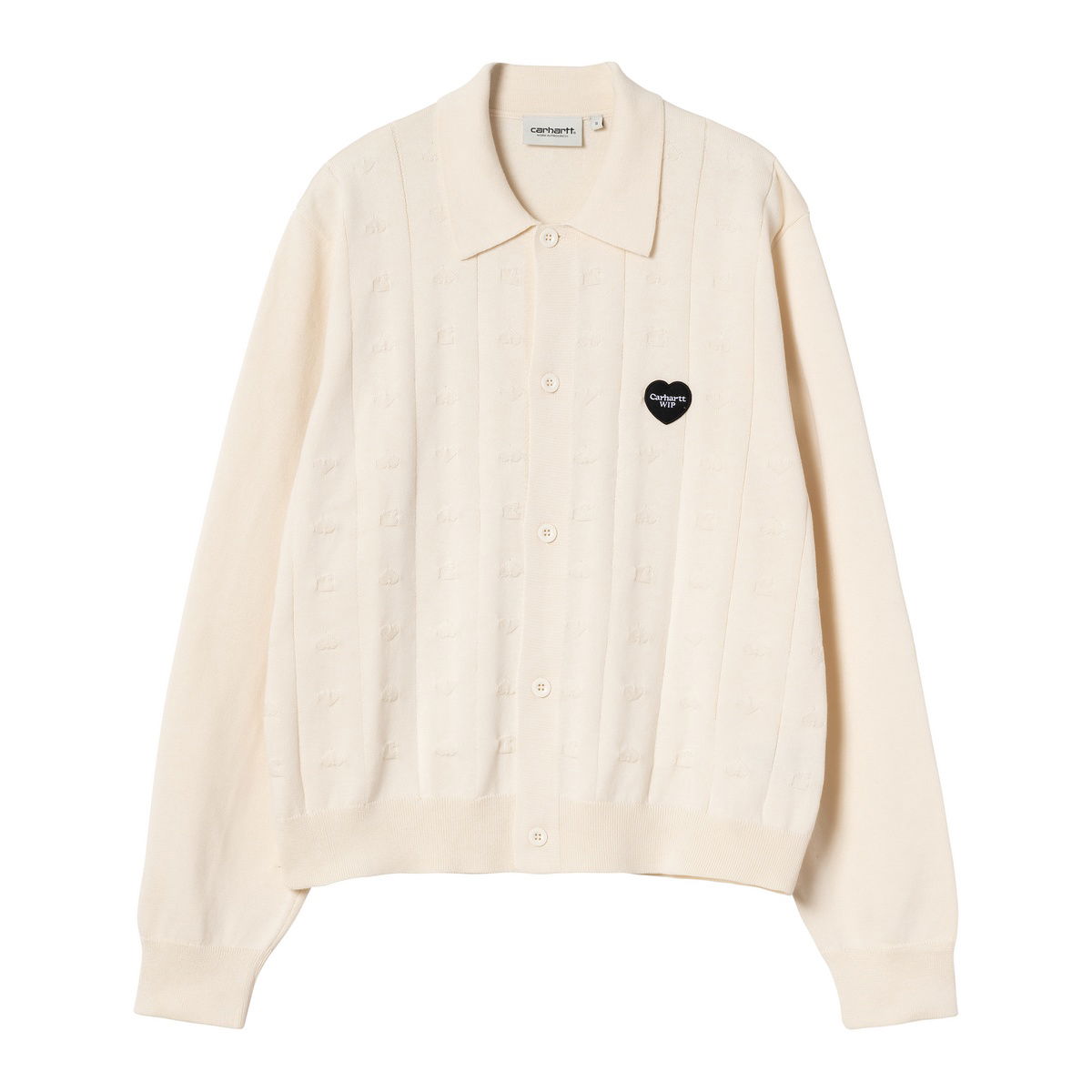 Пуловер Carhartt WIP Carhartt WIP Women's Drewe Knitted Cardigan Бяло | I035182_4, 0