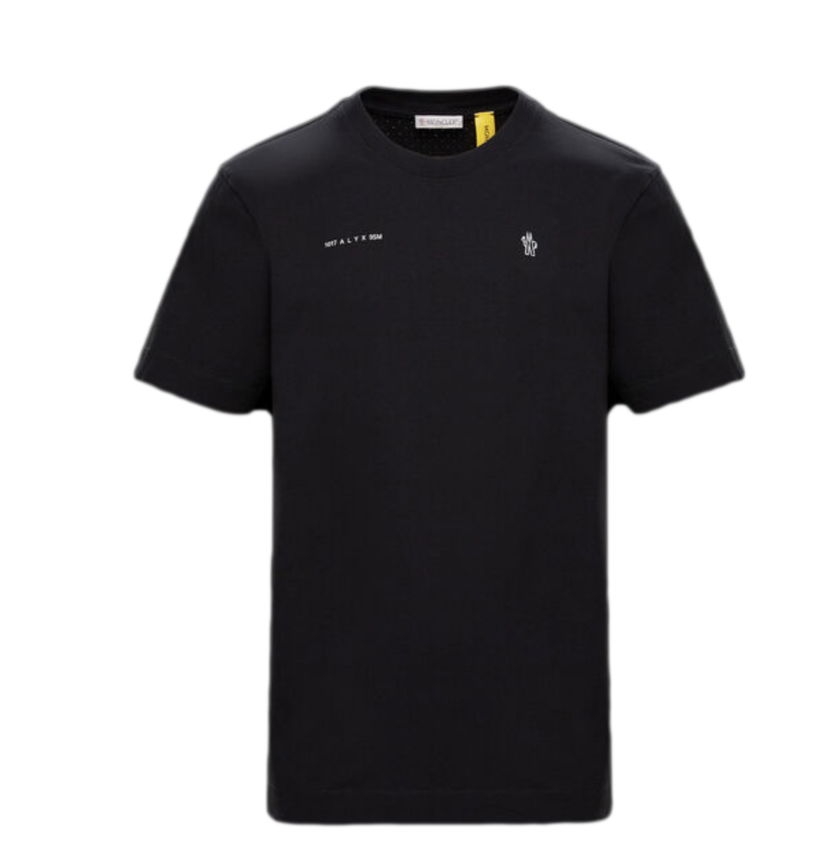 Тениска Moncler Logo Print Oversized T-shirt Черно | 8C71340829JJ BLAC