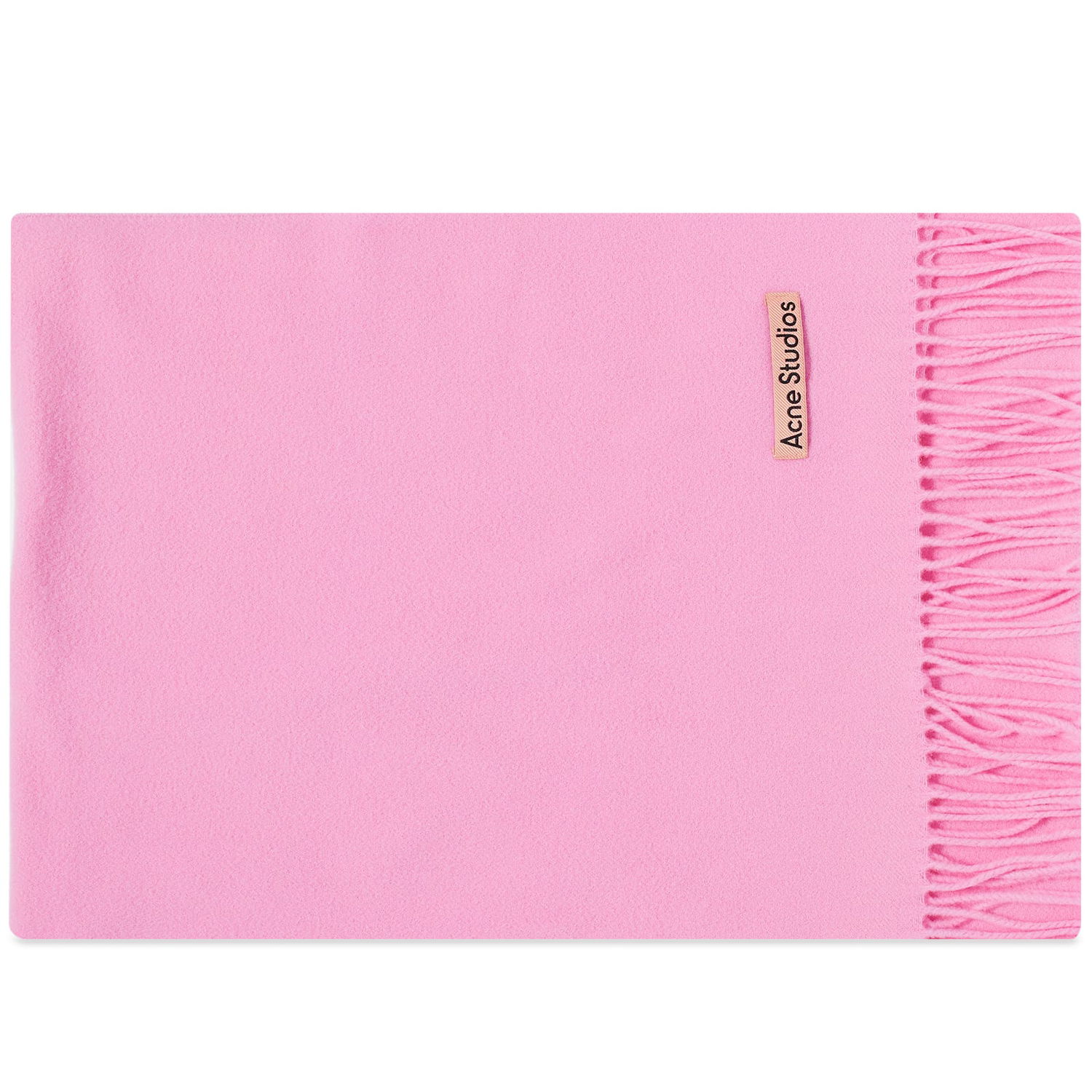 Шал Acne Studios Canada Narrow New Scarf Bubble Pink Розово | CA0210-BP5, 0