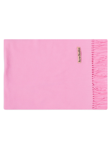 Шал Acne Studios Canada Narrow New Scarf Bubble Pink Розово | CA0210-BP5