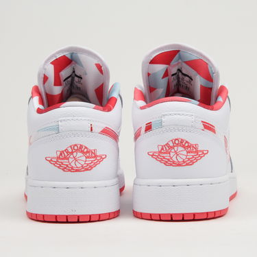 Кецове и обувки Jordan Air Jordan 1 Low GG "Topaz Mist" GS Бяло | 554723-104, 3