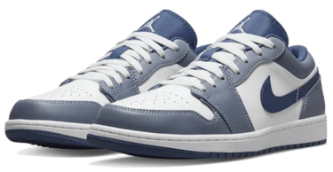 Кецове и обувки Jordan Air Jordan 1 Low "Ashen Slate" Синьо | 553558-414, 1