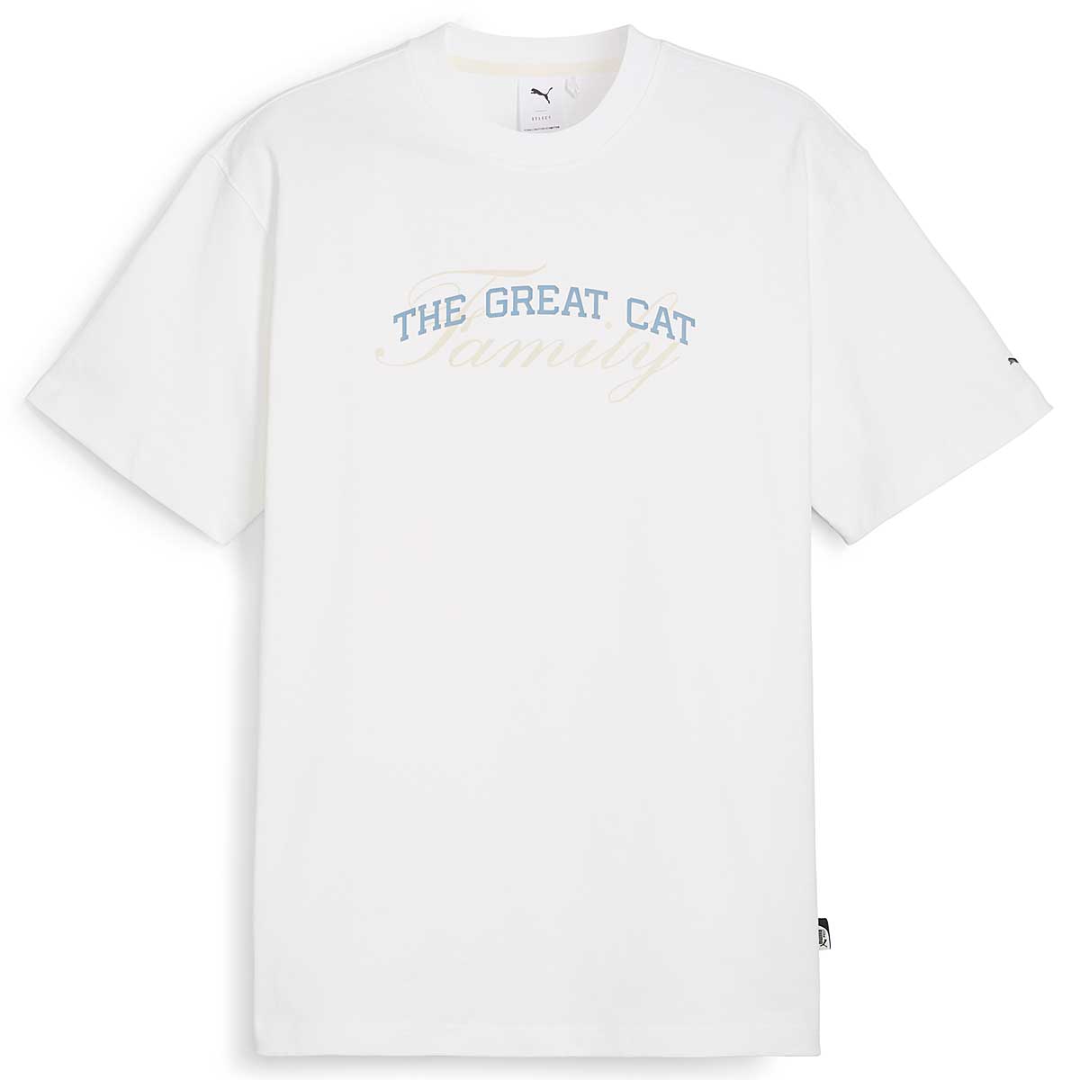Тениска Puma BASKETBALL NOSTALGIA Graphic Tee, white Тюркоазено | 624033_02, 0