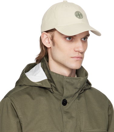 Шапка с козирка Stone Island Stone Island Ripstop Cotton Cap Бежово | K1S15 9100010 S0154, 1