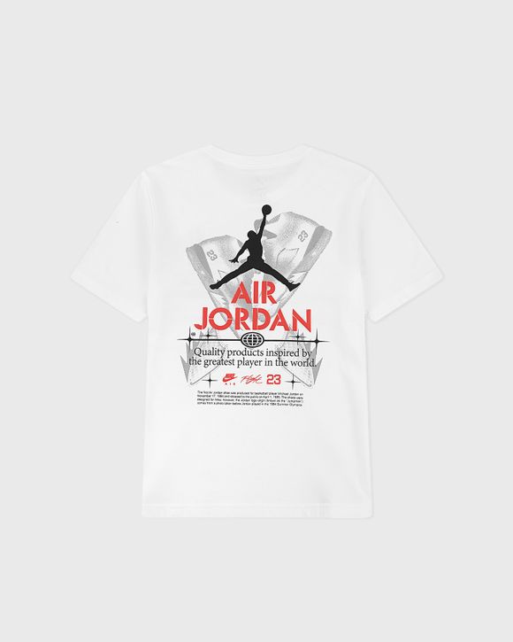 Тениска Jordan AIR JORDAN Tour Short Sleeve T-Shirt Бяло | 95F356-001, 1