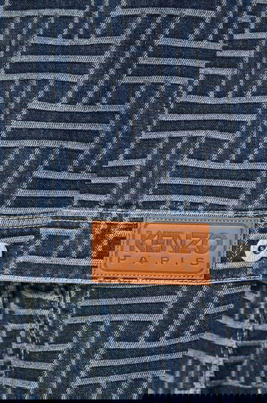 Яке KENZO Transitional Oversize Trucker Weave Denim Jacket Многоцветен | FE65DV3106J2.DD, 7