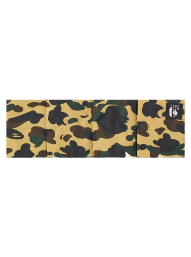 A Bathing Ape 1st Camo Pocket Fleece Scarf Yellow