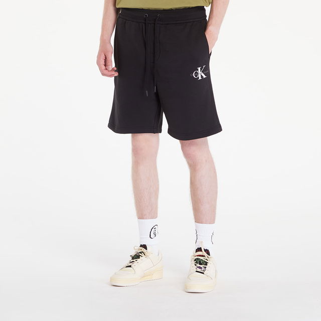 Monogram Fleece Jogger Shorts