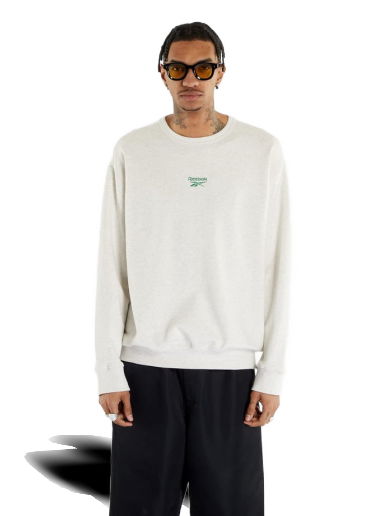 Пуловер Reebok Classics Small Vector Crewneck Бяло | HS7148