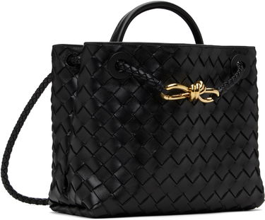 Чанта през рамо Bottega Veneta Green Small Andiamo Top Handle Bag Черно | 766014 VCPP1, 1