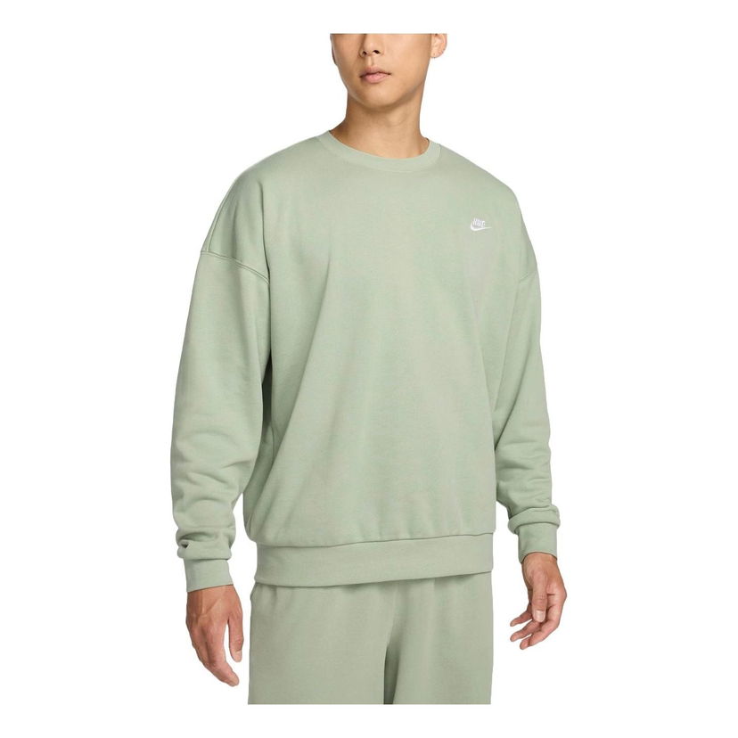 Пуловер Nike Club Fleece Oversized Crewneck Sweatshirt Зелено | HJ1820-370